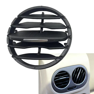 Black Rear Air Vent Outlet Grille Cover For Volkswagen Tiguan 2010-2017 WO - Image 1 of 4