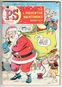 Army Preventive Maintenance Magazine 325 December 1979 Santa Clause Toy Bag Army - Picture 1 of 2