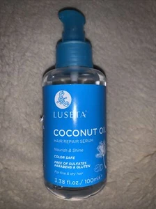 Aceite de coco, suero para reparación del cabello, 3,38 fl oz (100 ml) - Imagen 1 de 2