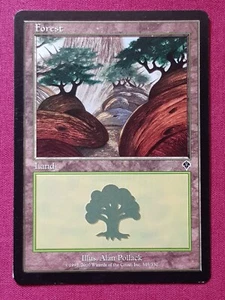 Magic The Gathering INVASION FOREST land card MTG 349 - Bild 1 von 2
