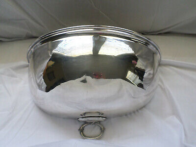 Antique Silver Plate Halved Food Meat Dome Wall Pocket Planter / Sconce  • 95$