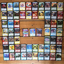 Set 117 - 60 Duel Masters Cards German dm7 collection Scarlet Skyterror Ethel