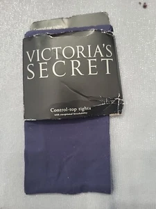 NIP Y2K Size B Victoria's Secret control top tights Signature navy blue - Picture 1 of 2