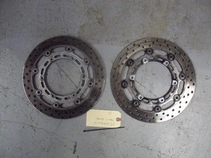 2002 2003 02 03 Yamaha YZF R1 Front Brake Rotors OEM D1 - Picture 1 of 2