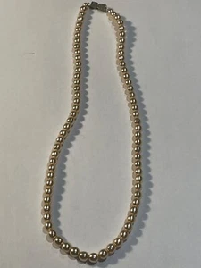 Bijoux Collier en Perle Ancien Longueur 22cm (L43) - Picture 1 of 6