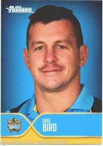 2015 NRL TRADERS FACES OF THE GAME GOLD COAST TITANS GREG BIRD #FOTG13 CARD - Picture 1 of 1