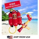 Fireman Water Gun Backpack Blaster Fire Pressure Pool Beach Game Kid's Gifts US