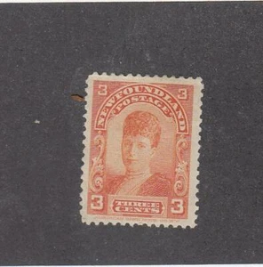 NEWFOUNDLAND (MK2744) # 84  VF-MH  3cts  QUEEN ALEXANDRA //ORANGE CAT VALUE $45 - Bild 1 von 1