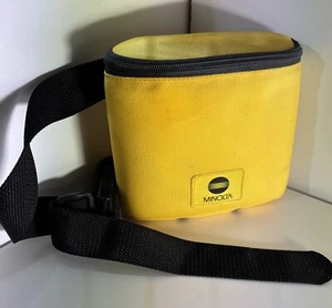 Minolta Water Camera Bag Yellow With Adjustable Strap Bag Only With Strap - Picture 1 of 4