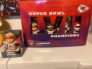 Kansas City Chiefs Super Bowl LVII Fisher Price Little People Mahomes Kelce