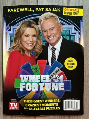 2024 WHEEL OF FORTUNE Official Tribute Issue TV GUIDE Special Edition FAREWELL - Image 1 of 2
