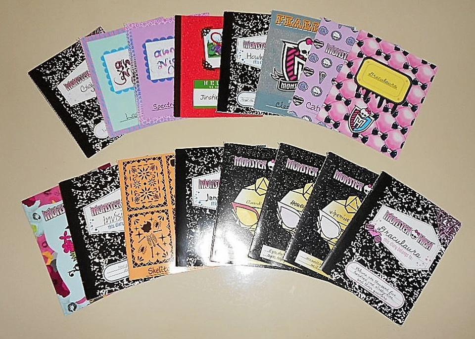 DIARIOS MUÑECAS MONSTER HIGH & EVER AFTER HIGH  Foto 1 de 1