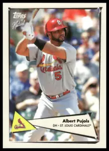 Topps x Naturel 1952 Topps #27 2022 Albert Pujols - Imagen 1 de 2
