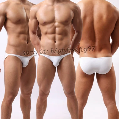 Hombres Bikini Traje de baño Traje de baño Ropa de playa Ropa interior Suave y delgado Mini calzoncillos de natación Foto 1 de 4