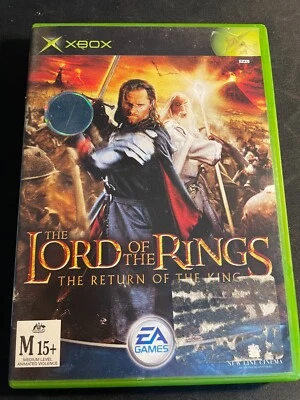 THE LORD OF THE RINGS: THE RETURN OF THE KING | ORIGINAL MICROSOFT XBOX + MANUAL - Image 1 of 3