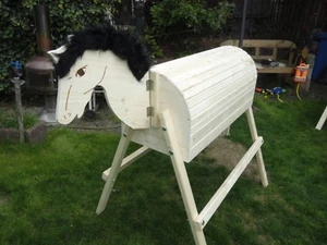 Holzpferd Voltigierpferd Holzpony Pferd Pony zum selbst zusammenstellen - Bild 1 von 11