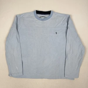 YSL Jumper Sky Blue Vintage Logo Yves Saint Laurent Sweatshirt Men’s Medium - Picture 1 of 8