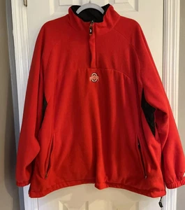 Vintage Pro Player Ohio State Jacket Men's XL Red Black Reversible Coat - Picture 1 of 2