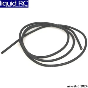 Racers Edge 1216 14 Gauge Silicone Wire 3 Black - Picture 1 of 1