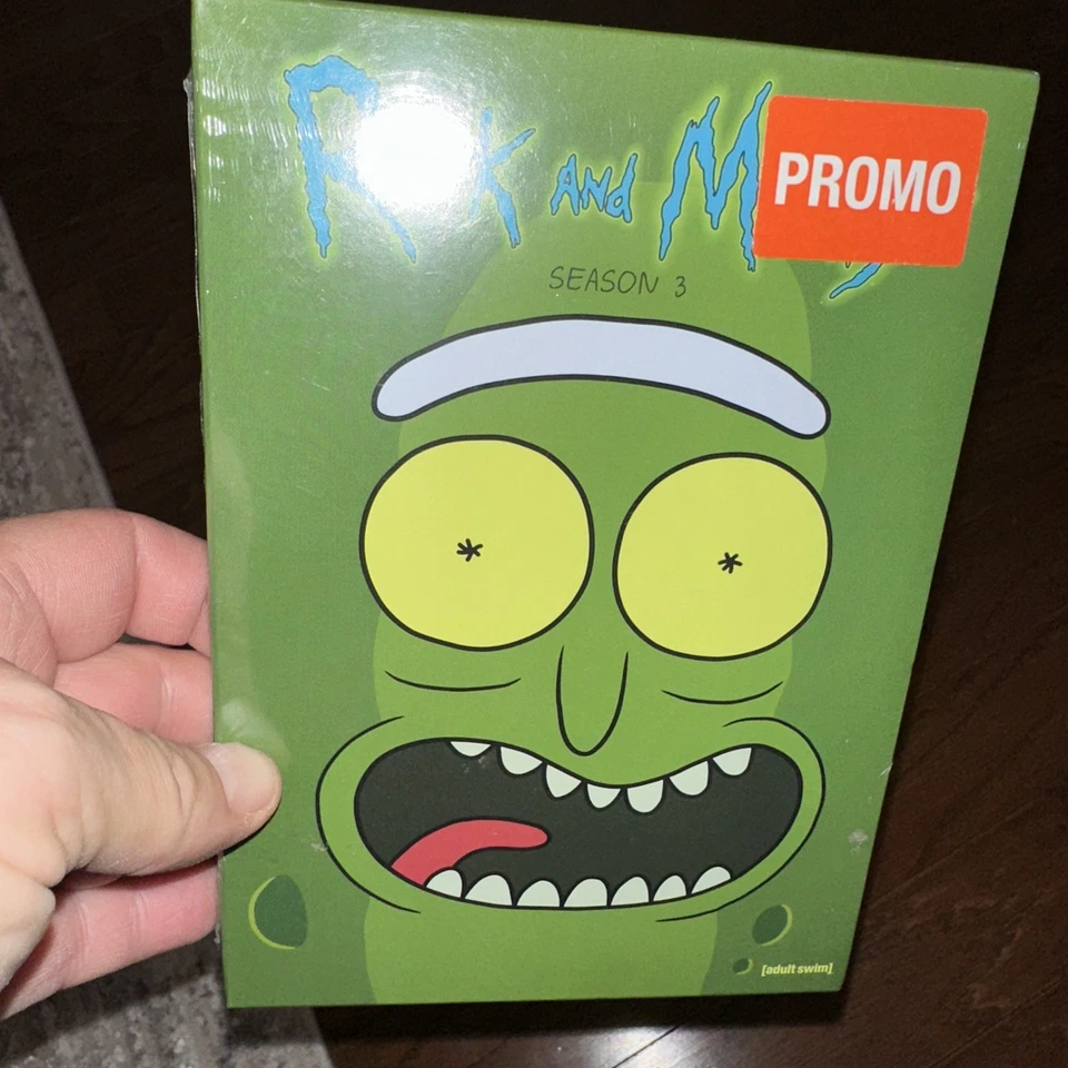 Rick and Morty: The Complete Third Season (DVD, 2018, 2-Disc Set) NEW PROMO - Image 1 of 4