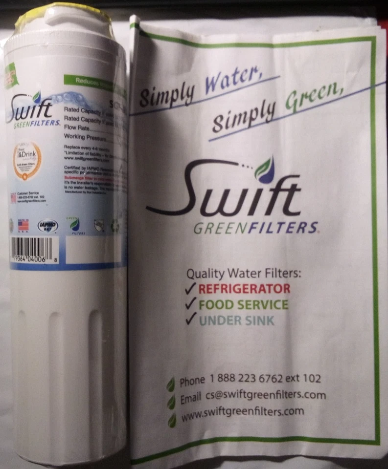 Filtro de agua de repuesto Swift Green SGF-M9, se adapta a Maytag UKF8001, PuriClean II Foto 1 de 4