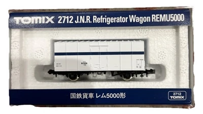 Tomix N Scale 2712 J.N.R Refrigerator Wagon - White- Boxed - Image 1 of 3