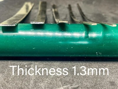 925 Sterling Silver Rectangular Flat Wire Thickness 1.3mm - Image 1 of 3