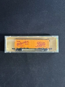 N VINTAGE Minitrix 3249 Reefer Blatz Beer URTX 37207 - ME961 - Picture 1 of 3