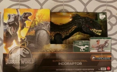 Jurassic World Super Colossal Indoraptor Dino Tracker Dinosaur Figure Mattel  - Image 1 of 4