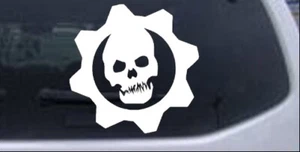 Gears of War Crimson Omen Logo Car Truck Window Decal  White 6X6.0 - Picture 1 of 1
