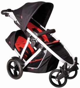 phil n ted double stroller