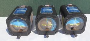 RC Allen Indicator Gyro Horizon P/N 102-0041-04 ( Lot of 3 pcs Parts Only) - Picture 1 of 23