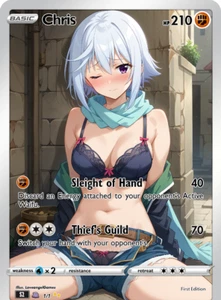 LoveangelGames- Custom Card-Character Set- Chris - Picture 1 of 1