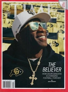 TIME Magazine October 23 2023 Deion Sanders Colorado Buffaloes THE BELIEVER - Picture 1 of 1