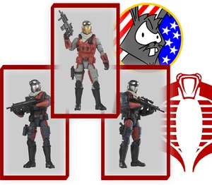 Víboras Cobra SUELTAS - Elige y elige - Serie Clasificada GI JOE - 6 pulgadas Hasbro - Imagen 1 de 7