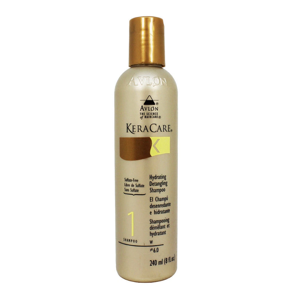 Avlon Keracare Hydrating Detangling Shampoo - Sulfate-Free 8oz