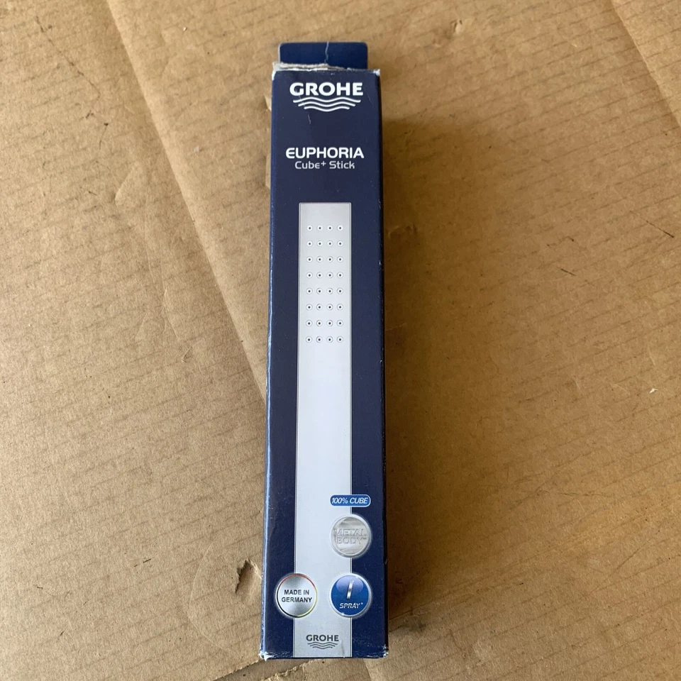 GROHE 26467000 Euphoria Cube Stick Hand Shower Chrome