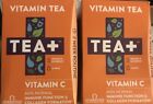 2 x boxes TEA+ Vitamin C Vitamin Teax 14 sachets ea box new