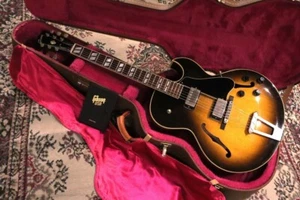 Gibson ES-175D Reissue Vintage Sunburst 1991 Semi Hollow Body Electric Guitar - Picture 1 of 11
