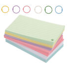 Colored Index Cards Paper Office Cardstock Notecards Study Flashcards Blank