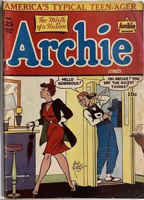 Archie Comics #25 | 1947 Golden Age Archie | VG Condition - Complete | HTF - Image 1 of 4