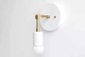 Par de apliques minimalistas lámpara de pared lámpara LED accesorio de ilumin... - Imagen 1 de 4