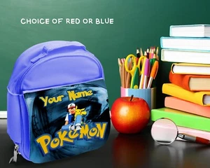 Pokemon Brotzeittasche Kinder personalisiert Schule Brotdose Name bedruckt - Bild 1 von 3