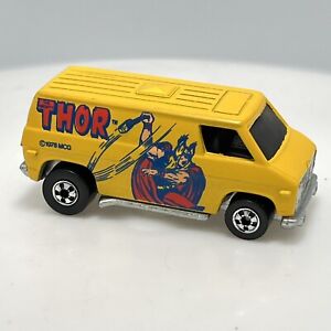 Vintage Hot Wheels Thor Super Van-Yellow Chevy Blackwall Hong Kong