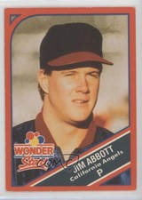 1990 Wonder Bread Stars Food Issue Jim Abbott #3