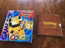 Game Boy Color Pokemon Yellow Pikachu Special Edition GBC New Factory Sealed