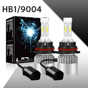 Upgrade 9004 6000K LED Headlight Bulbs High Low Beam for Dodge Ram 1500 94-2001 - Picture 1 of 12