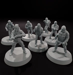 Sopravvissuti alla zona di quarantena - SkullForge Studios - Mini post apocalittico 32 mm - Foto 1 di 2