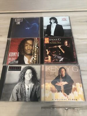 Kenny G LOT Of 6 CDs Breathless Holiday Live Miracles Duotones Christmas 🎄 - Image 1 of 4