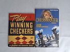 1940 Play Winning Checkers Book & Chessmaster 9000 Ubi Soft User Manual